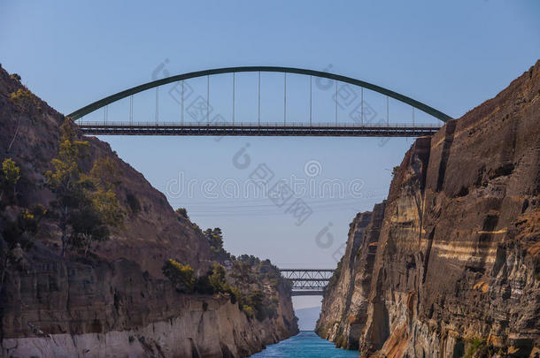 科林斯湾科林斯<strong>地峡</strong>运河