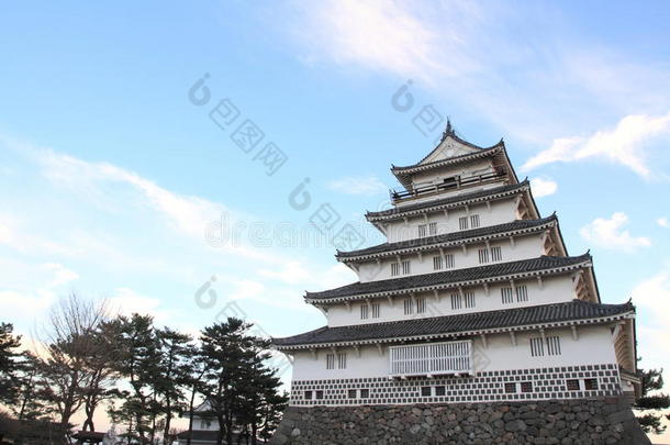 城堡塔关于岛原城堡采用长崎