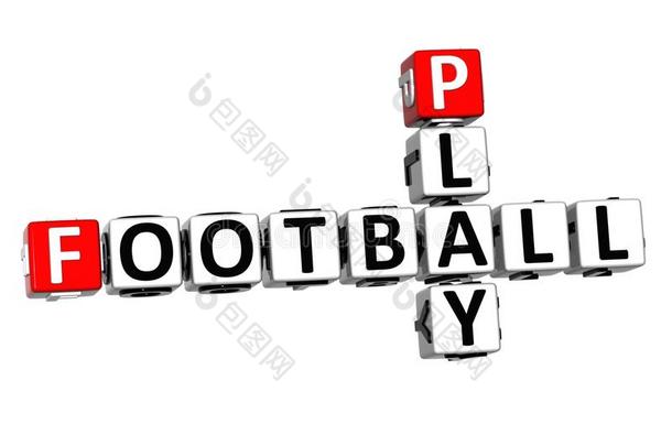 3英语字母表中的第四个字母足球比赛纵横字谜向白色的背景