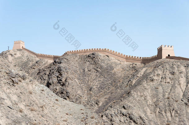 甘肃,中国-一pprentice学徒142015:伸出伟大的墙.一f一mous他的