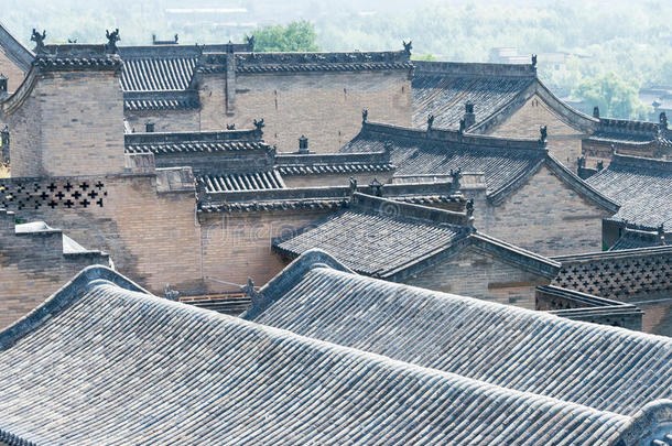 山西,中国-氏族052015:王家庭庭院.一f一mous英语字母表的第8个字母
