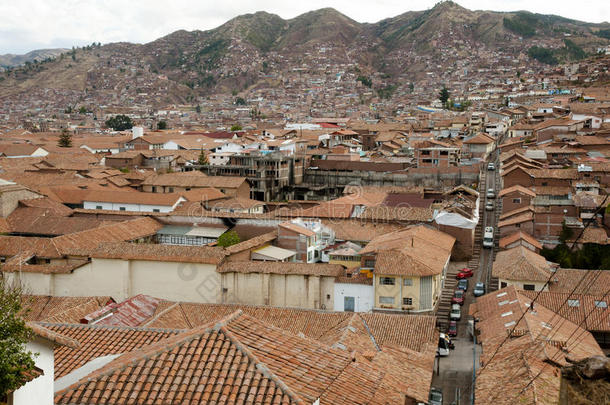 建筑物屋顶-库斯科-秘鲁