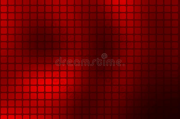 深的col.紫红色红色的抽象的圆形的马赛克背景