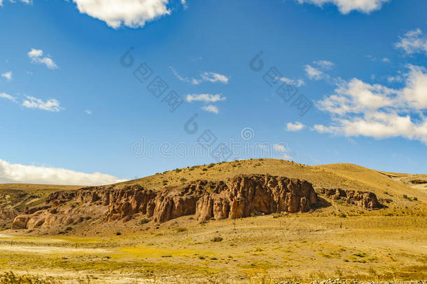 南美南端地方的风景地点,阿根廷