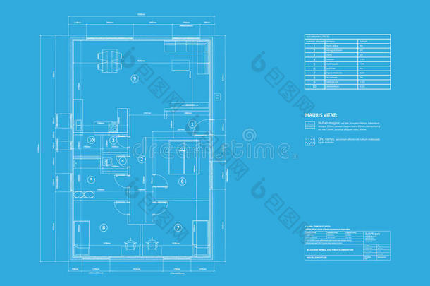 房屋向建筑师绘画