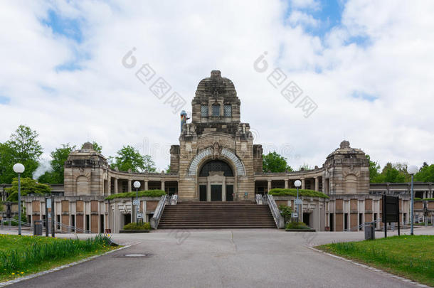 斯图加特德国布拉格公墓墓地庆祝建筑学