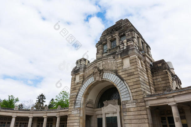 斯图加特德国布拉格公墓墓地庆祝建筑学