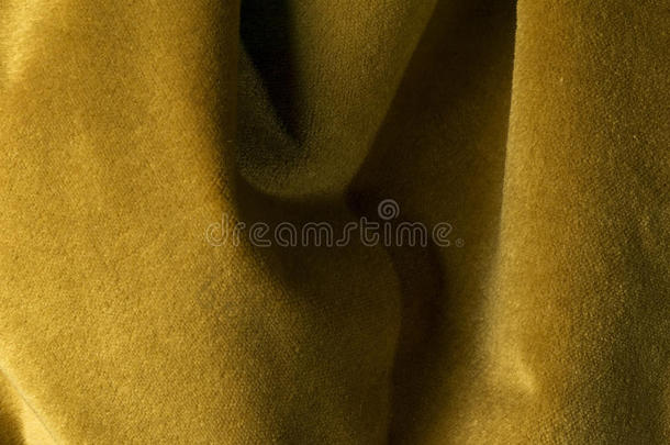 金色的丝绒织物背景,丝绒,马海毛,开司米影响.
