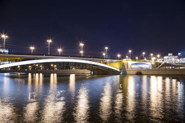 波肖伊卡梅尼桥大的石头桥,莫斯科,俄罗斯帝国