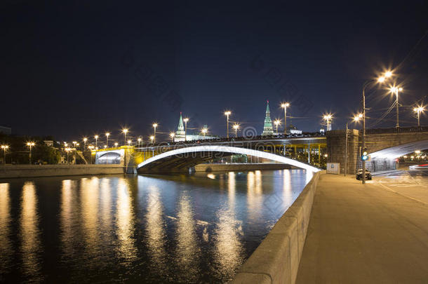 波肖伊卡梅尼桥大的石头桥,莫斯科,俄罗斯帝国