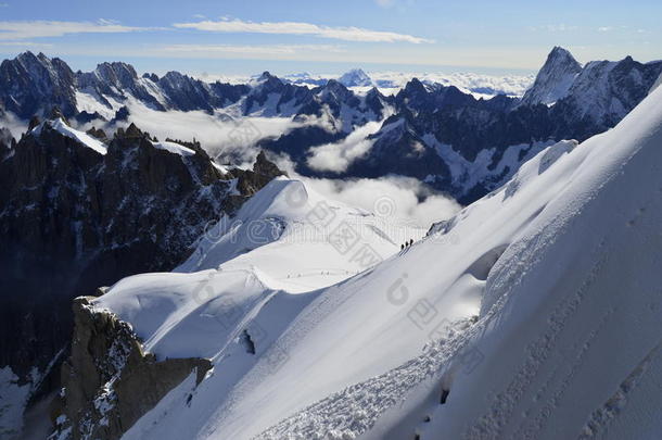下雪的山采用法国的alkali-treatedlipopolysaccharide碱处理的脂多糖