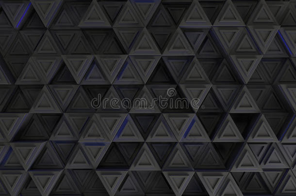 模式关于灰色的三角形棱柱体和蓝色灼热的台词