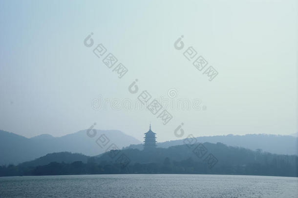风景关于西湖,杭州