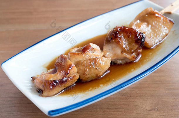 日式烧鸡串:日本人串起鸡