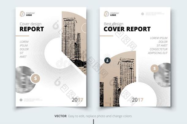 小册子设计.法人的商业报告遮盖,小册子或flores花