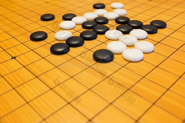 走游戏或围棋中国人板游戏