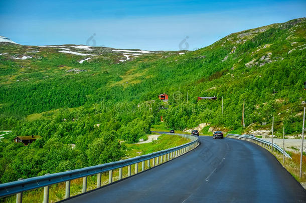 美丽的<strong>风景</strong>和<strong>风景</strong>关于挪威,绿色的<strong>风景</strong>关于小山