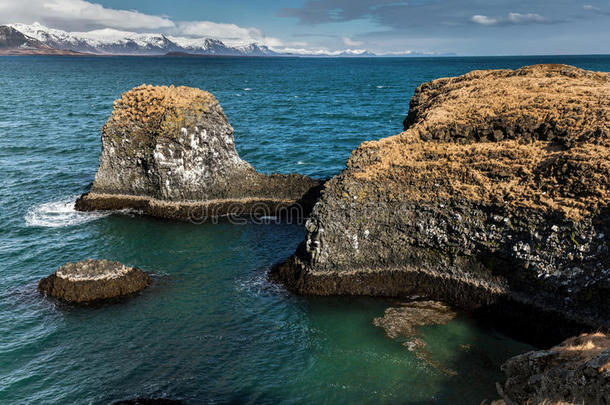 斯奈费尔斯乔卡尔国家的公园采用冰岛