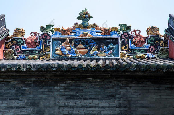 广州城市,中国著名的旅行者吸引,陈祖先的