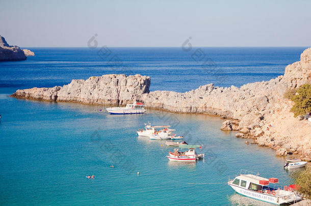 希腊人岛-罗兹地貌名称,林佐斯湾