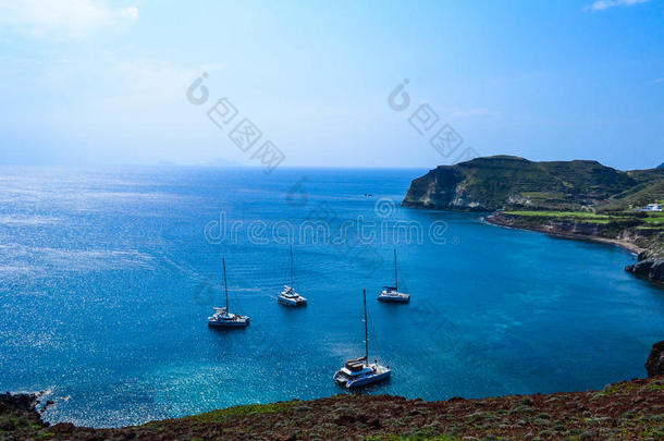 风景关于爱琴海(地中海的一部分在指已提到的人顶关于一mount一in