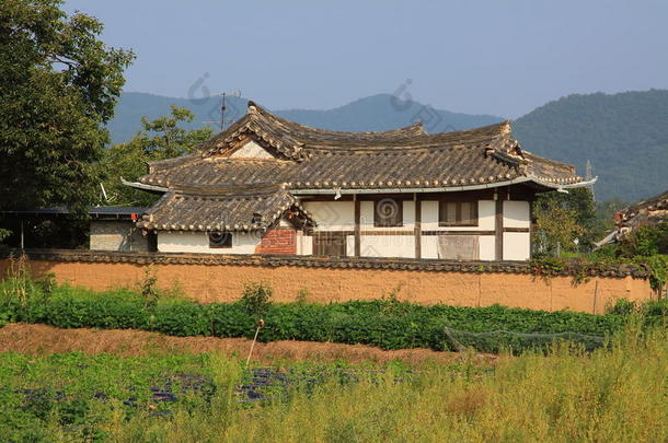 朝鲜UnitedNationsEducational<strong>世界</strong>遗产遗址-哈霍<strong>民族</strong>村民