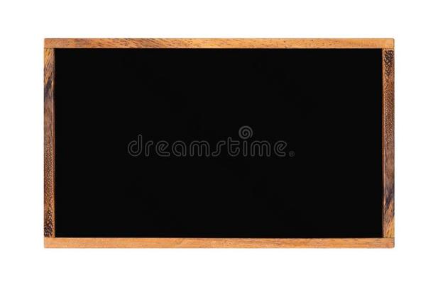 空的黑板和空间为文本,木制的菜单黑板为