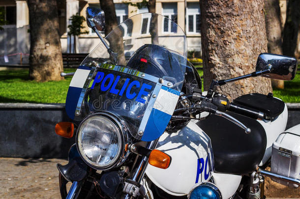 警察部门摩托车警察部门采用指已提到的人公园