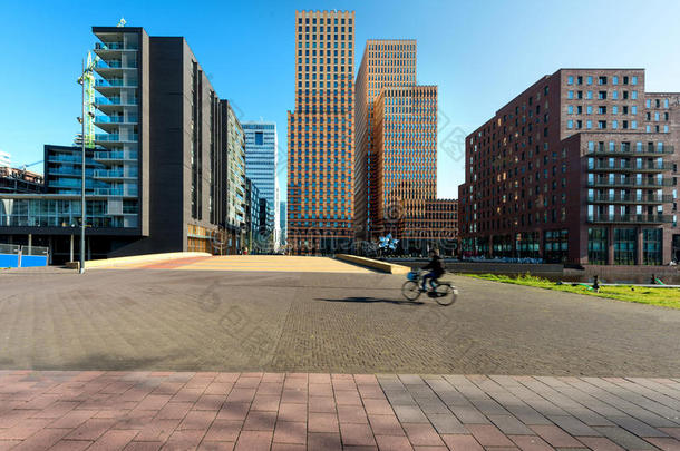 <strong>阿姆斯特丹</strong>摩天大楼,荷兰.办公室建筑物采用<strong>阿姆斯特丹</strong>