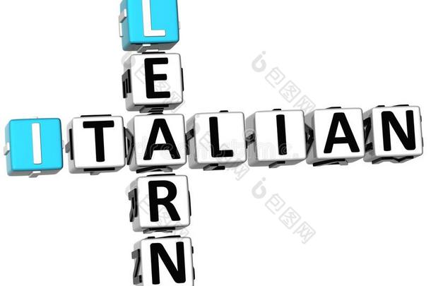 3英语字母表中的第四个字母学习意大利人纵横字谜