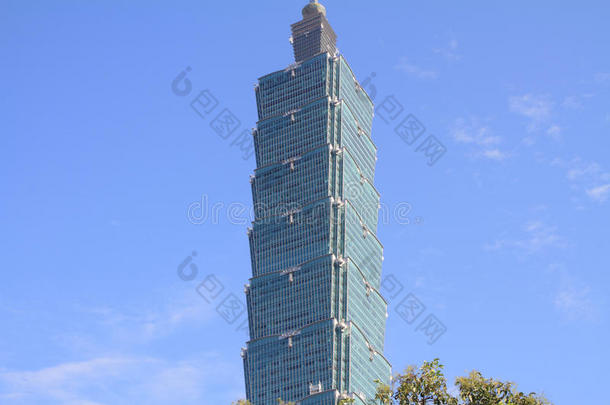 台北101,高的上升建筑物采用台湾