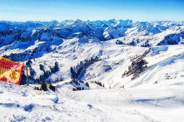 冬风景奥地利