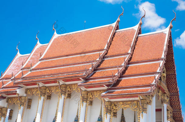 泰国或高棉的佛教寺或僧院国<strong>王卡</strong>尤Samutparkarn泰国