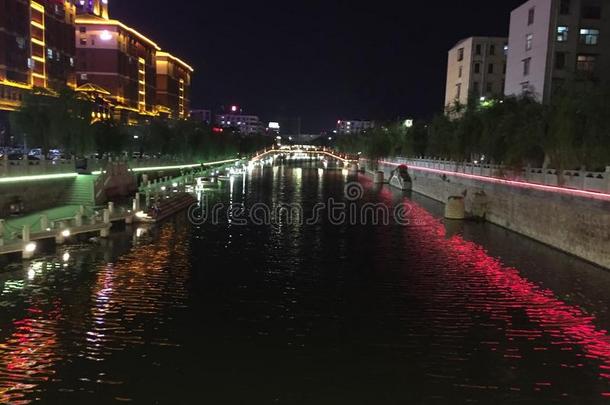 中国夜风景