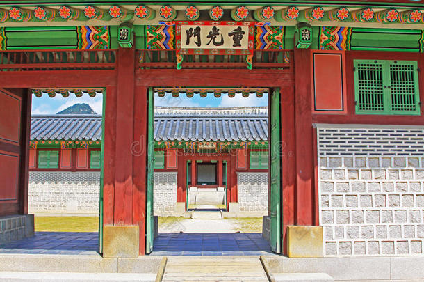 朝鲜首尔景福宫宫,东公