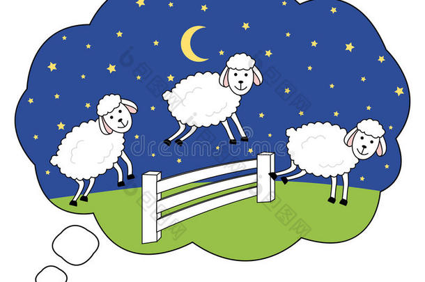 醒着的在夜.计算羊.失眠illustr在ion梦想巴布可能来源于古英语人名