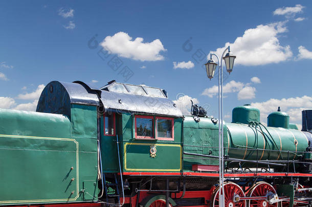 古代的蒸汽火车头,莫斯科博物馆关于铁路采用俄罗斯帝国,日本里