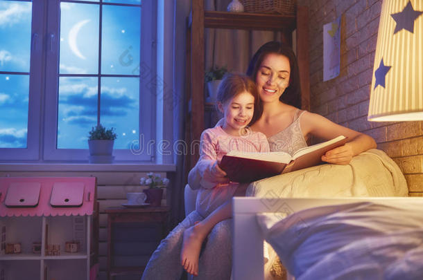 家庭阅读就寝时间.
