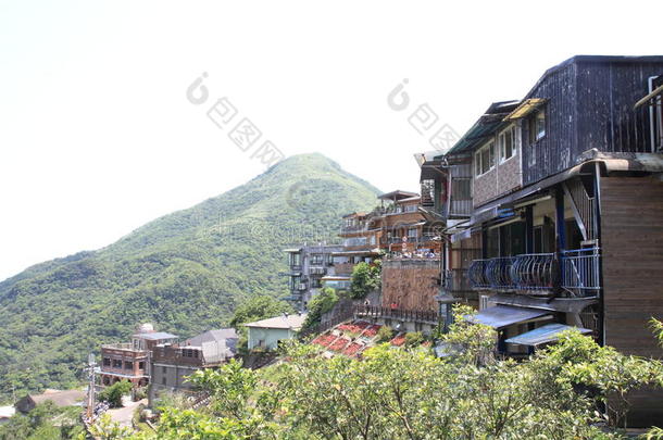 城镇的风景关于九芬,台北,台湾,巨鸟