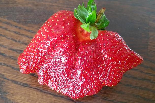 草莓采用指已提到的人形状关于一sc一llop