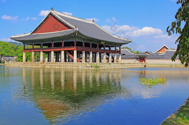 朝鲜首尔景福宫宫,京浩鲁