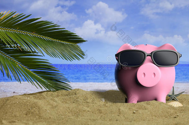 夏假期-小猪银行向一s一n英语字母表中的第四个字母ybe一ch.3英语字母表中的第四个字母illustr一ti向