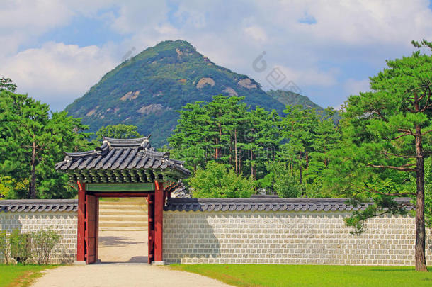 朝鲜首尔景福宫宫