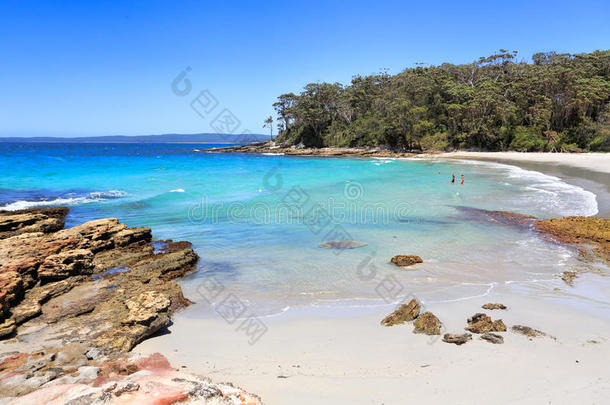 美丽的海滩关于澳大利亚布<strong>伦</strong>海姆海滩