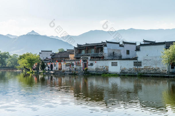 中国古代的村风景