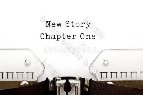 新的故事章num.一打字机