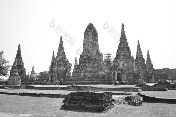 泰国或高棉的佛教寺或僧院柴瓦塔纳公羊