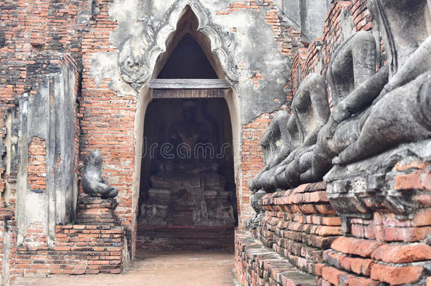 阿育塔亚泰国或高棉的佛教寺或僧院茶泰国或高棉的佛教寺或僧院TANARAM