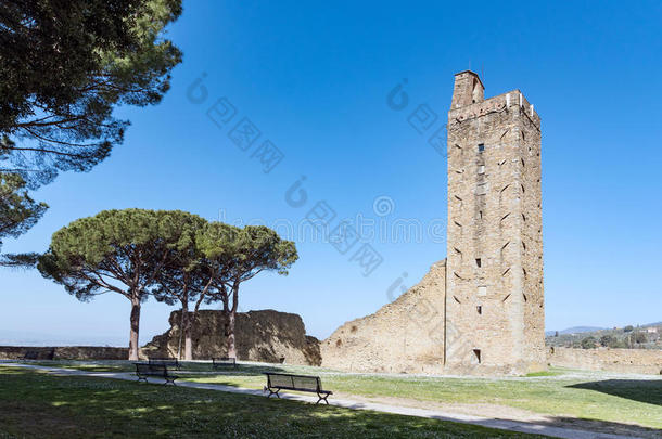 塔采用卡斯蒂廖内Fiorent采用o,托斯卡纳区-意大利