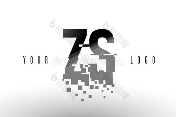 zs公司英语字母表的第26个字母英文字母表的第19个字母像素信标识和数字的英文字母表的第19个字母hattered黑的英文字母表